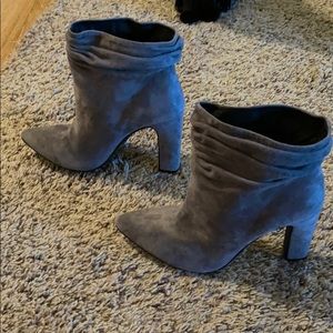 Kristen Cavallari Chinese Laundry grey boots